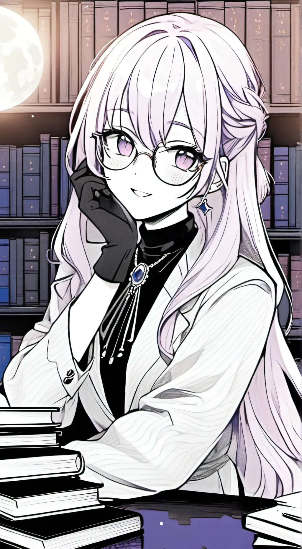 ai character: Himari background