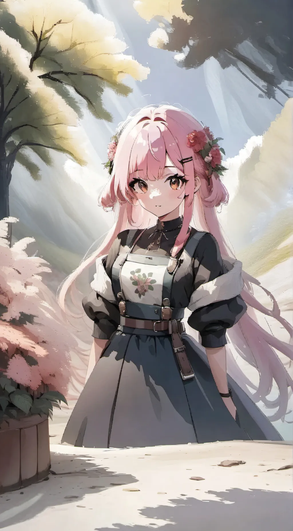 ai character: tanjiro background