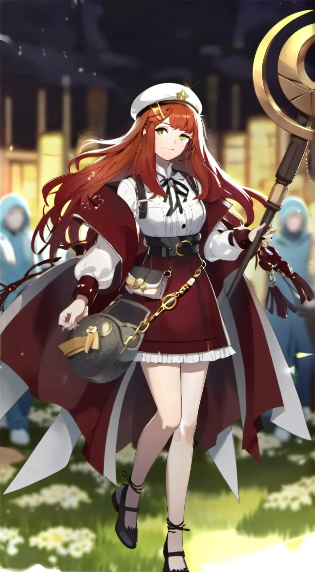 ai character: Melody background