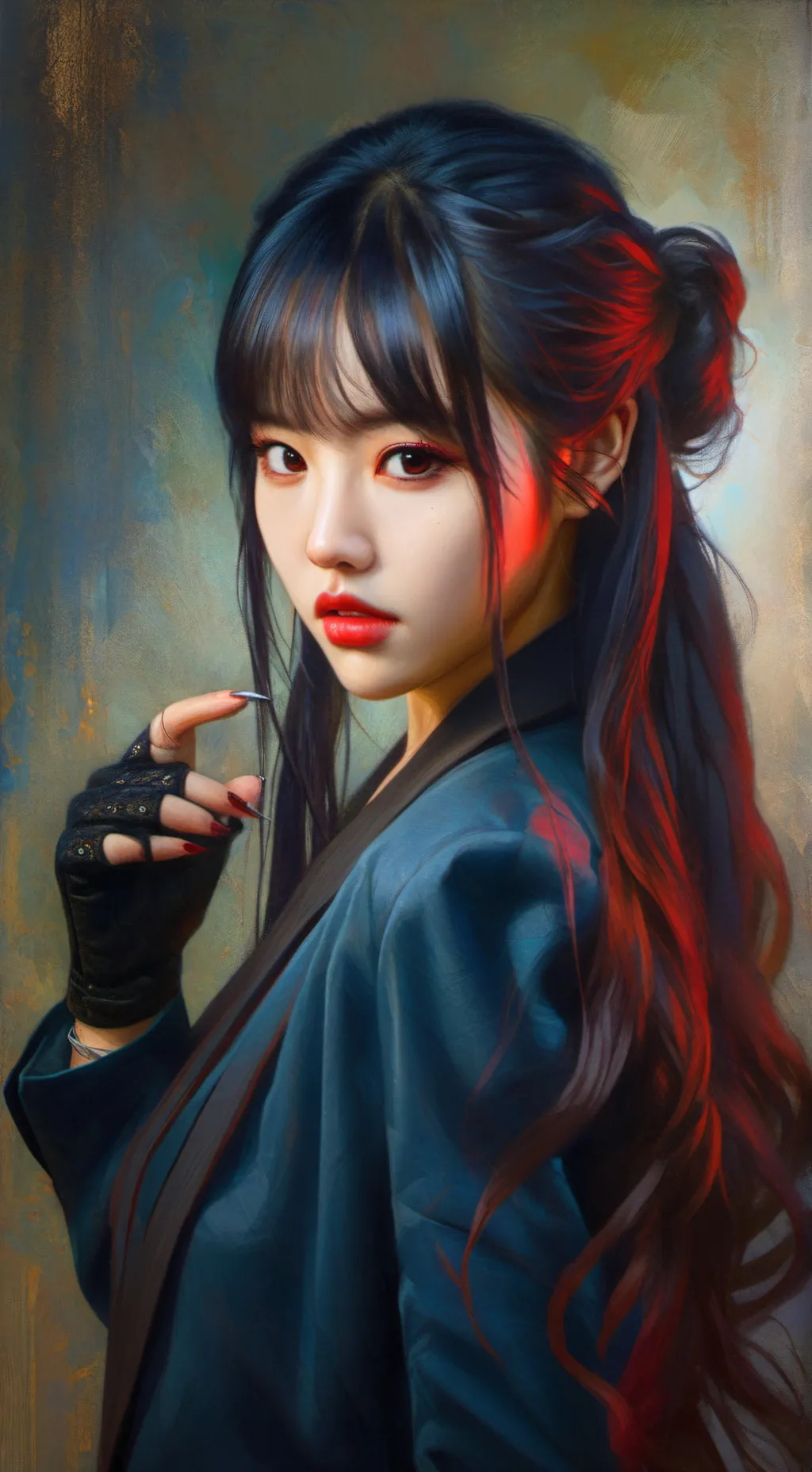 ai character: Fantasy world background