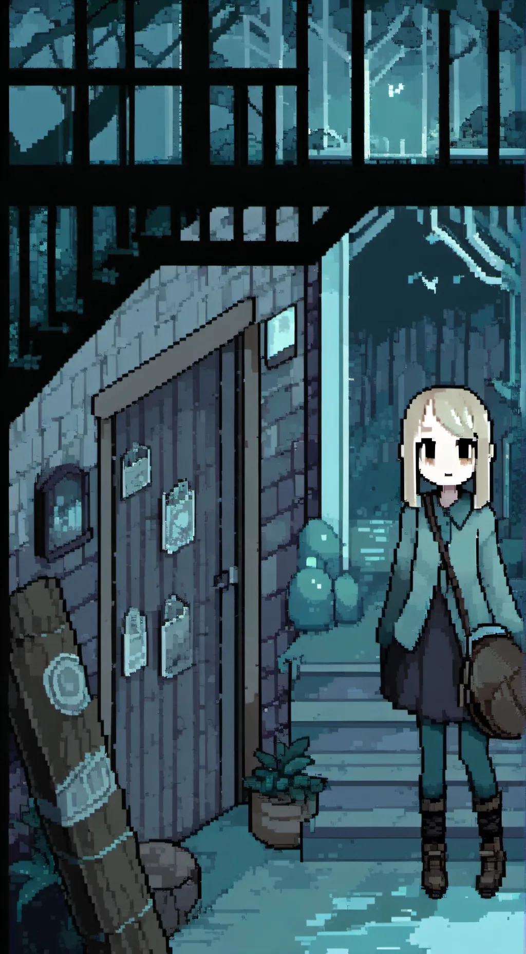 ai character: Shelly sus background