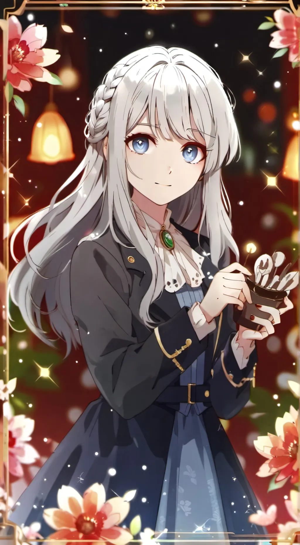 ai character: demon slayer background