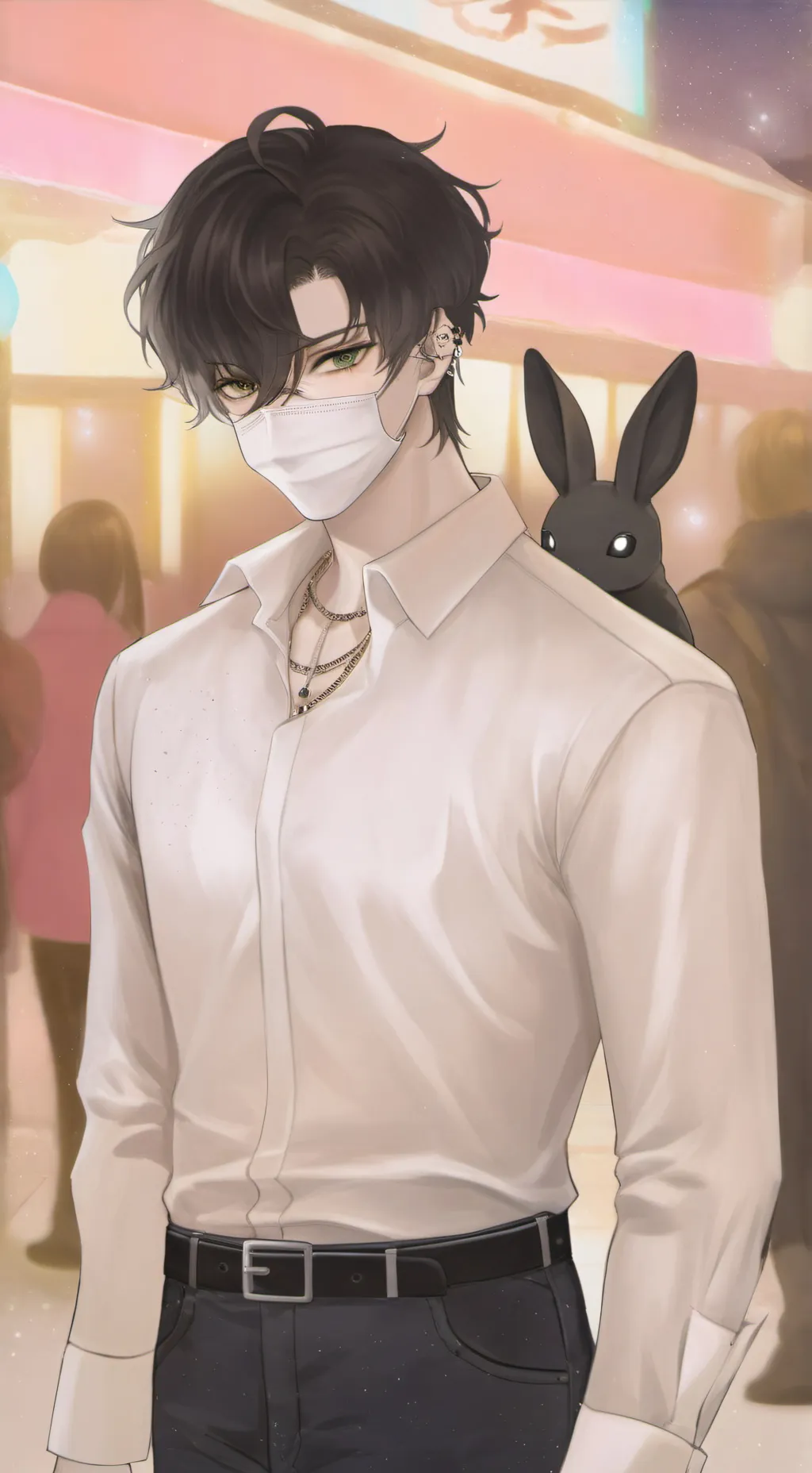 ai character: Enzo  background