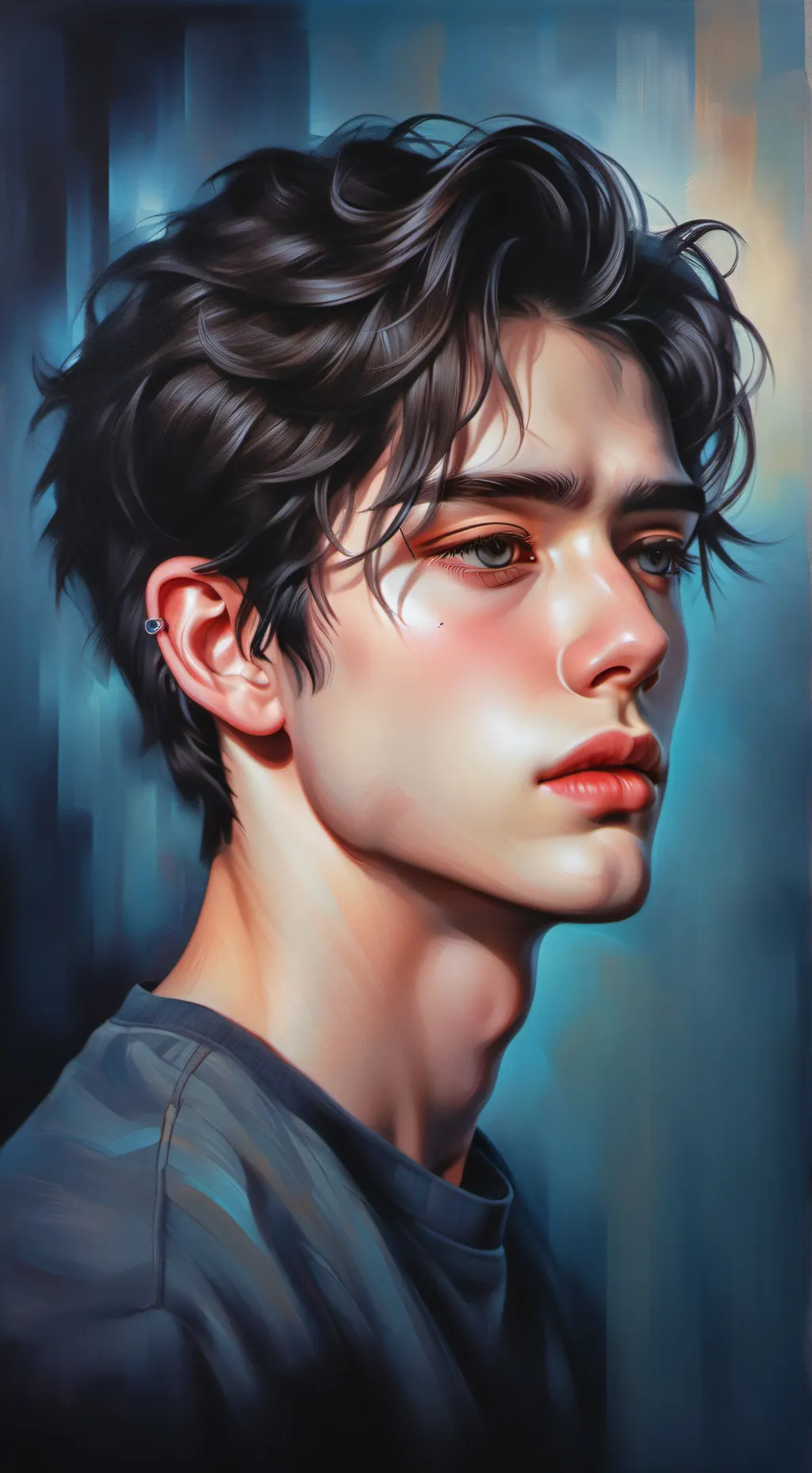 ai character: Michael  background