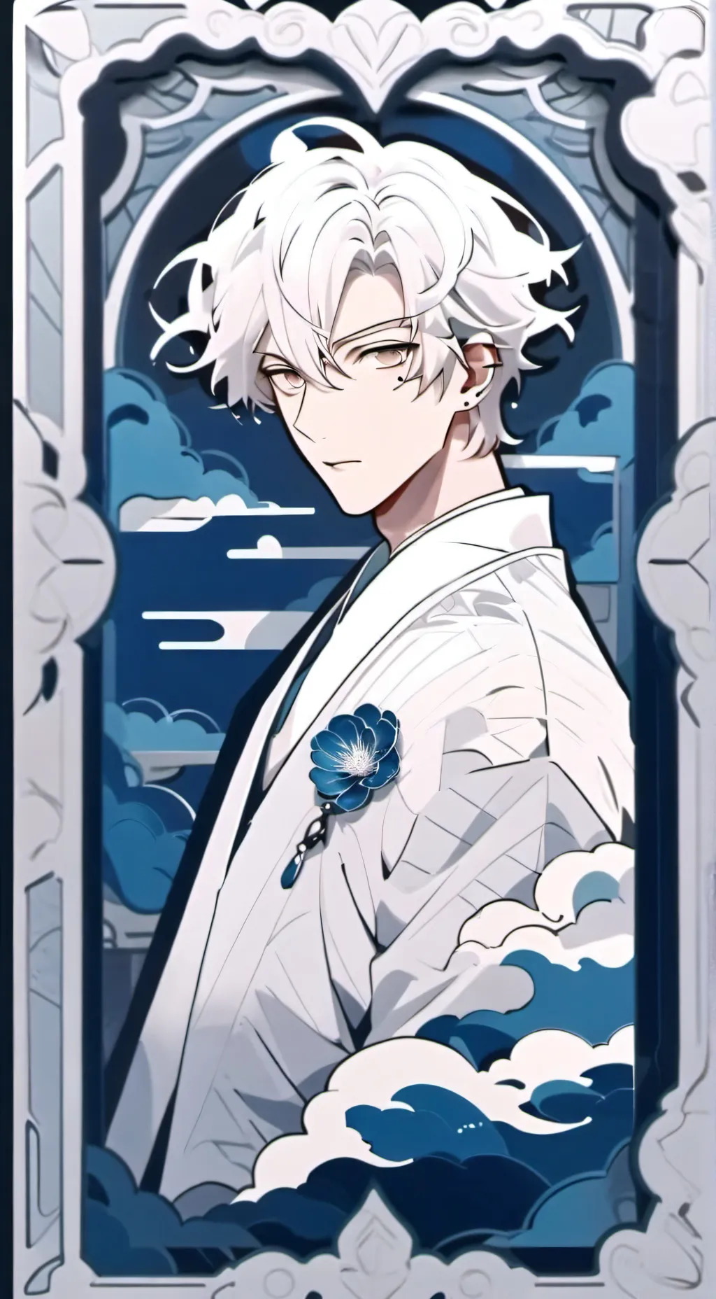 ai character: sans background