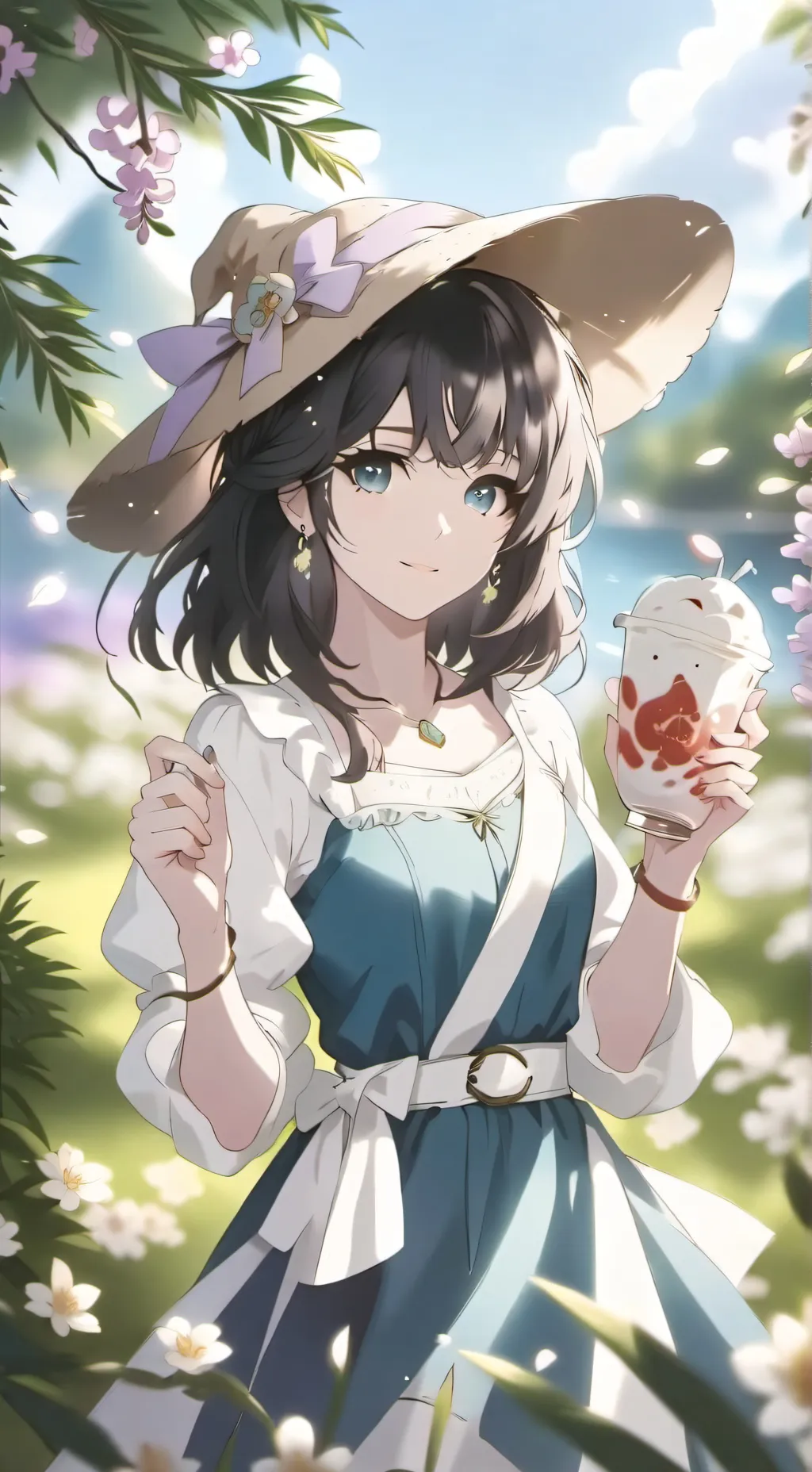 ai character: emily background