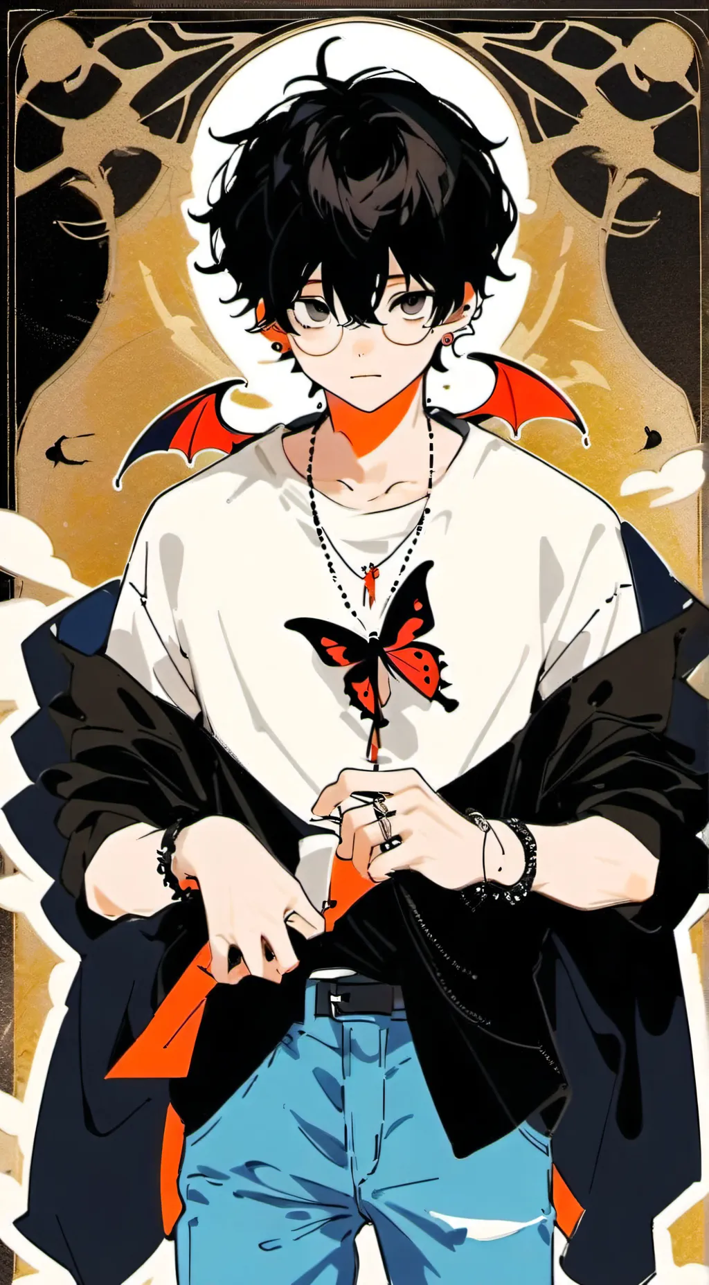 ai character: Lucien vizard 2ndv background