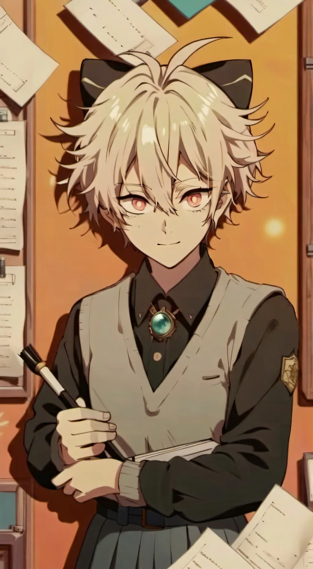 ai character: San-emi background