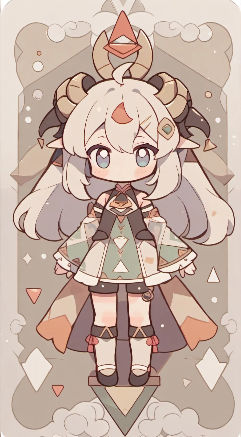 ai character: твой день background