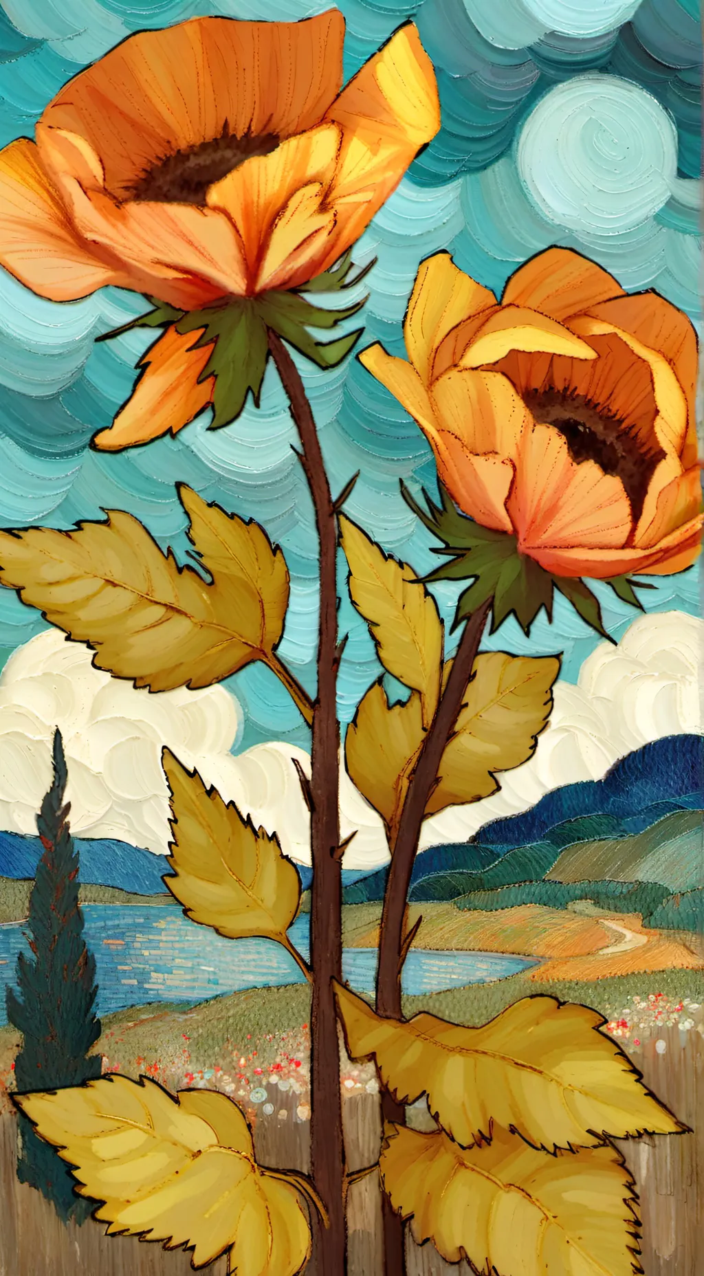 ai character: catnap background