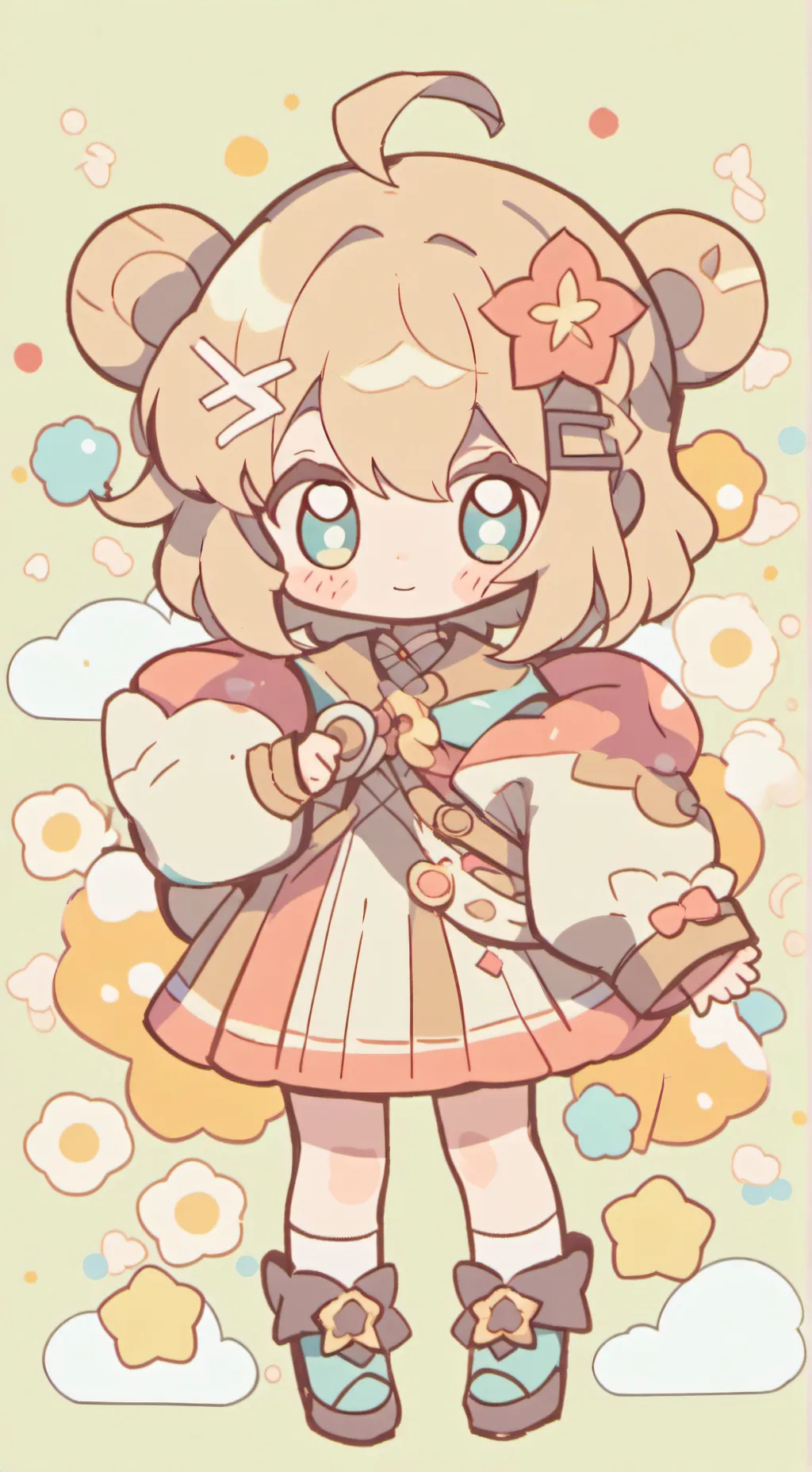 ai character: Dw meet Karen background