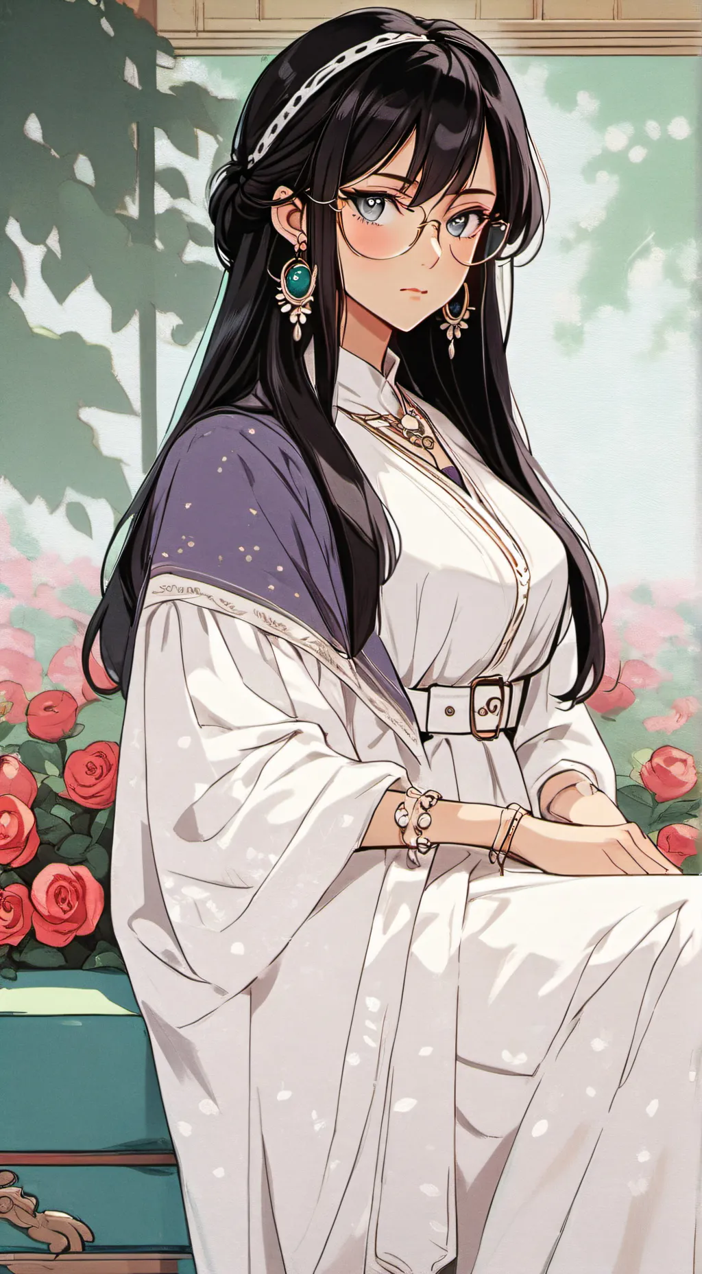 ai character: Aiki Aurora background