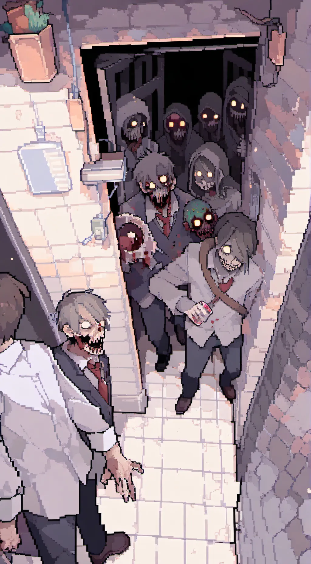 ai character: Last stand background