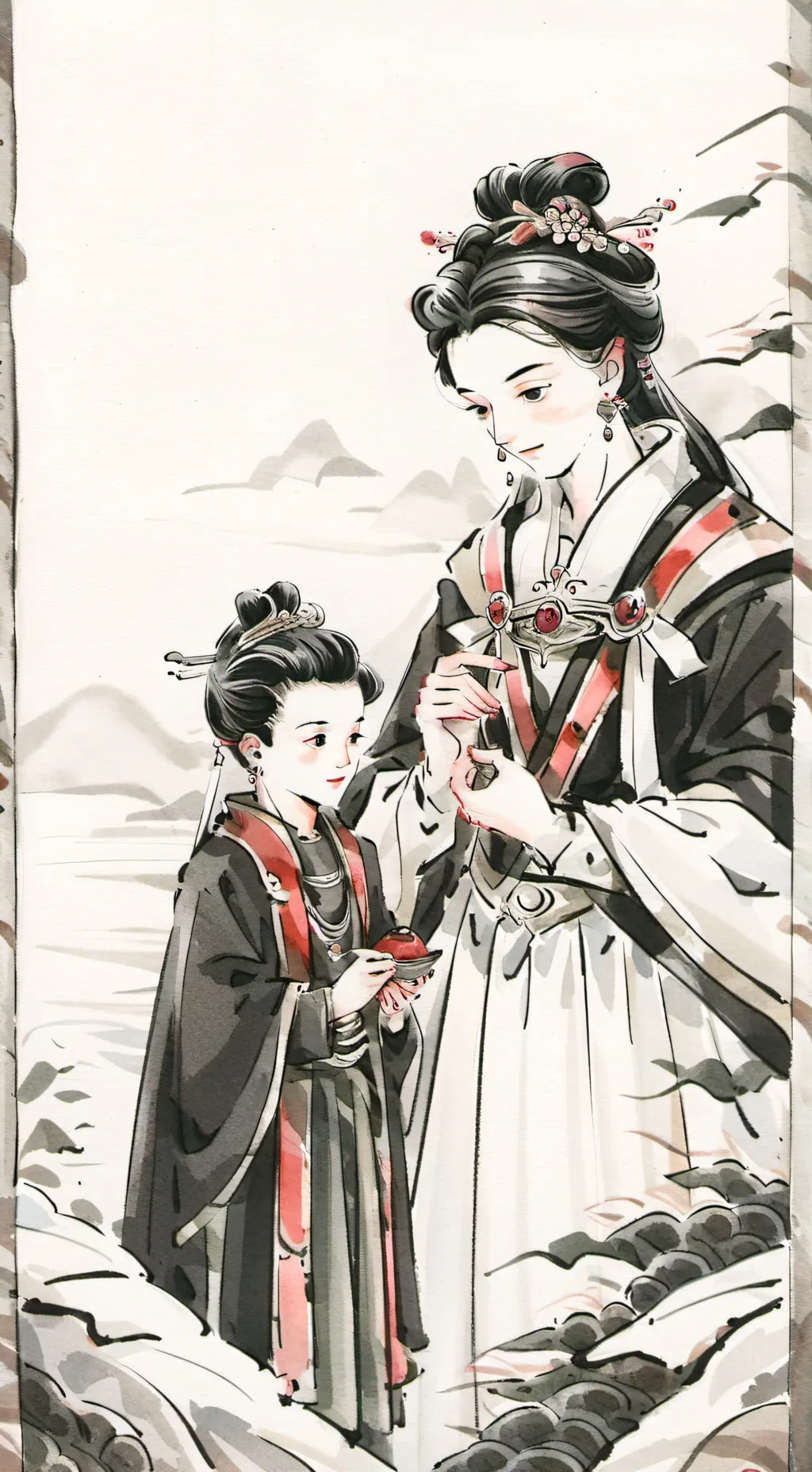 ai character: T/n villan@ background