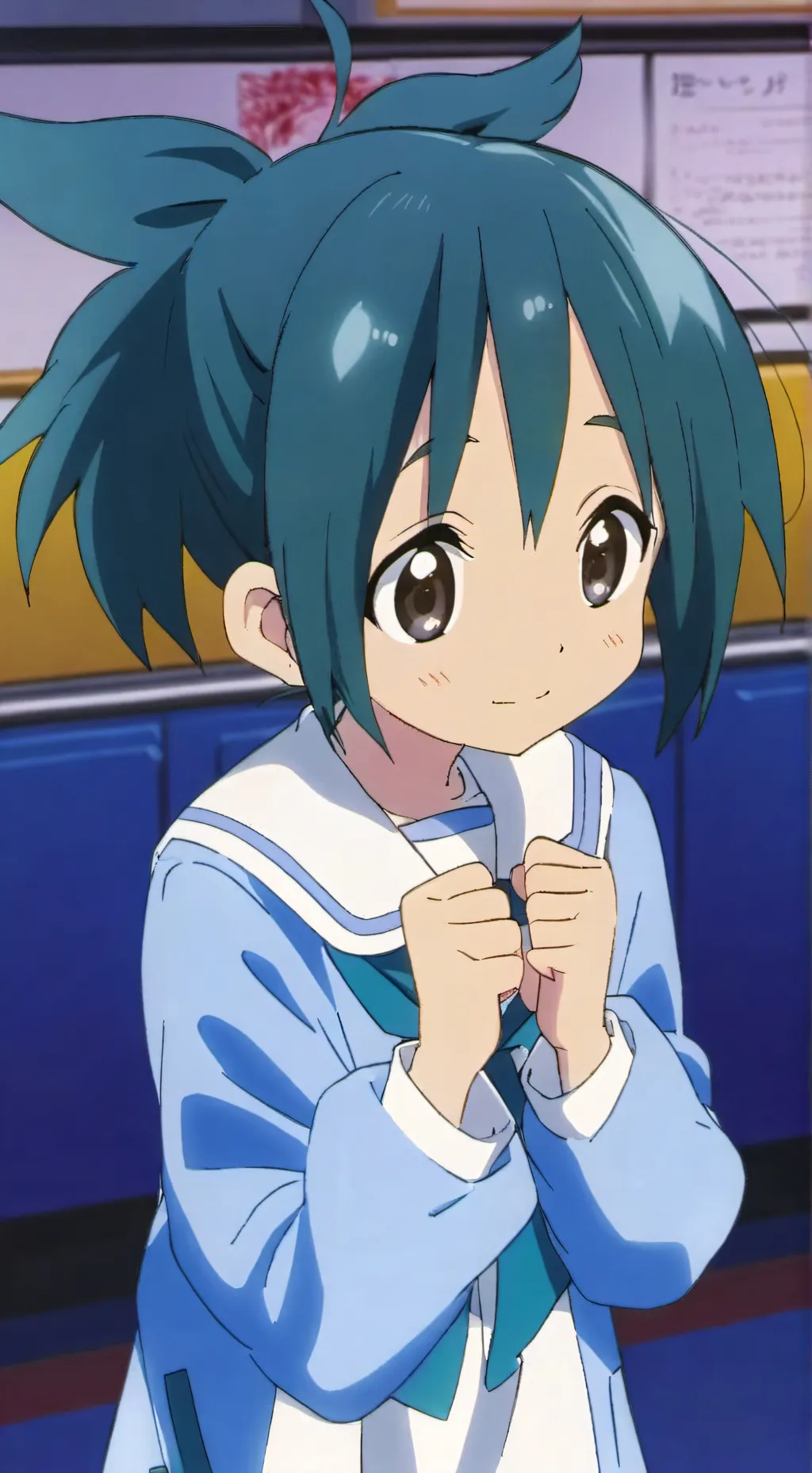 ai character: yui narumi background