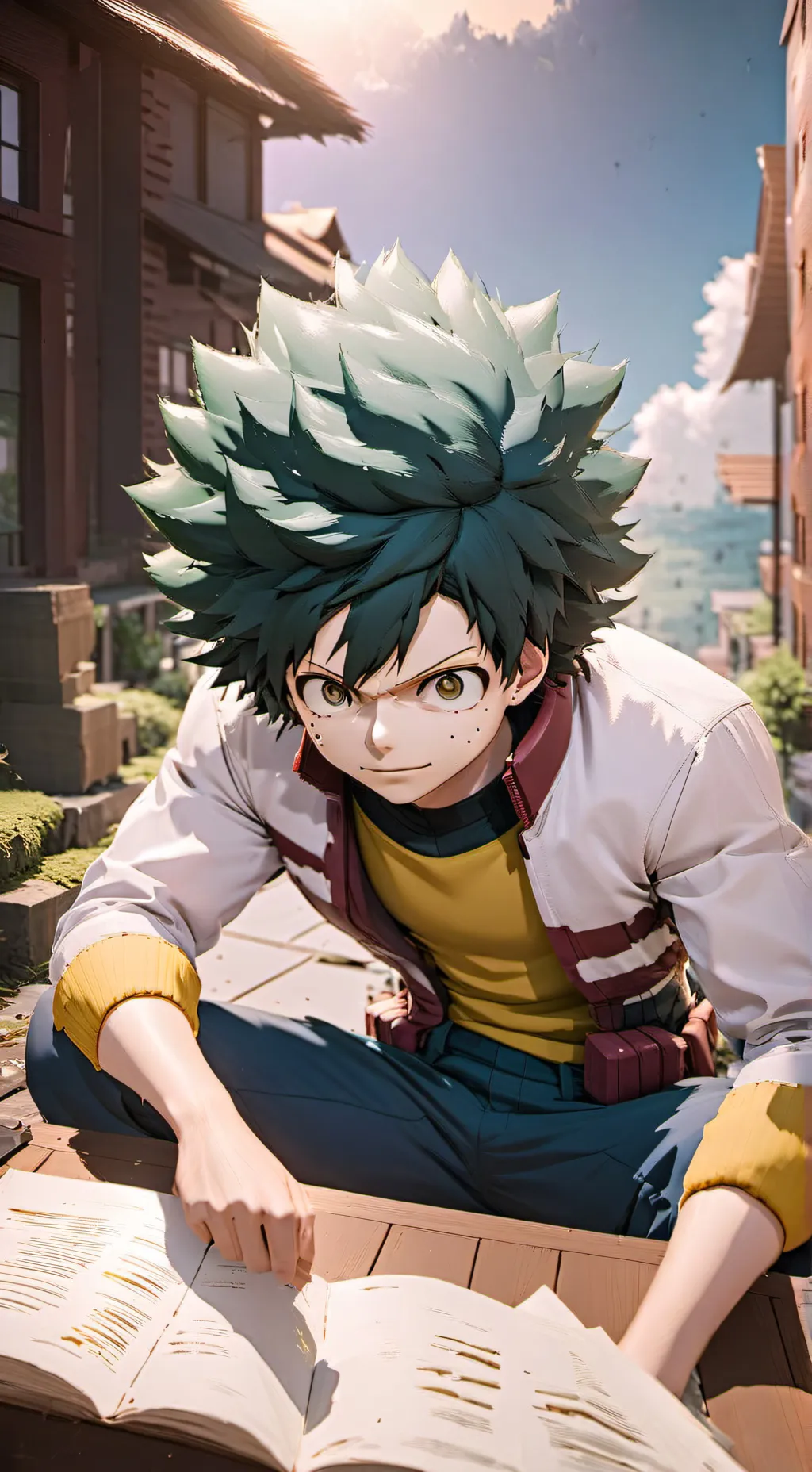 ai character: Mha background
