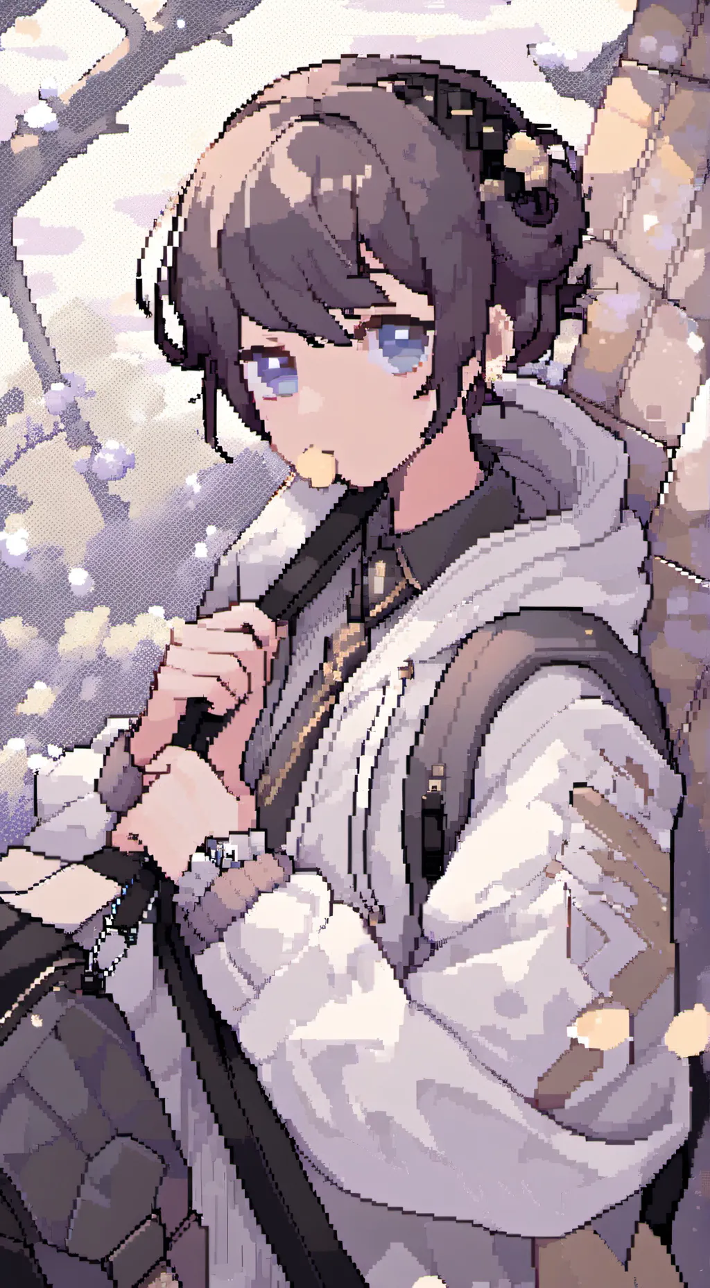 ai character: MHA diff ascetics background