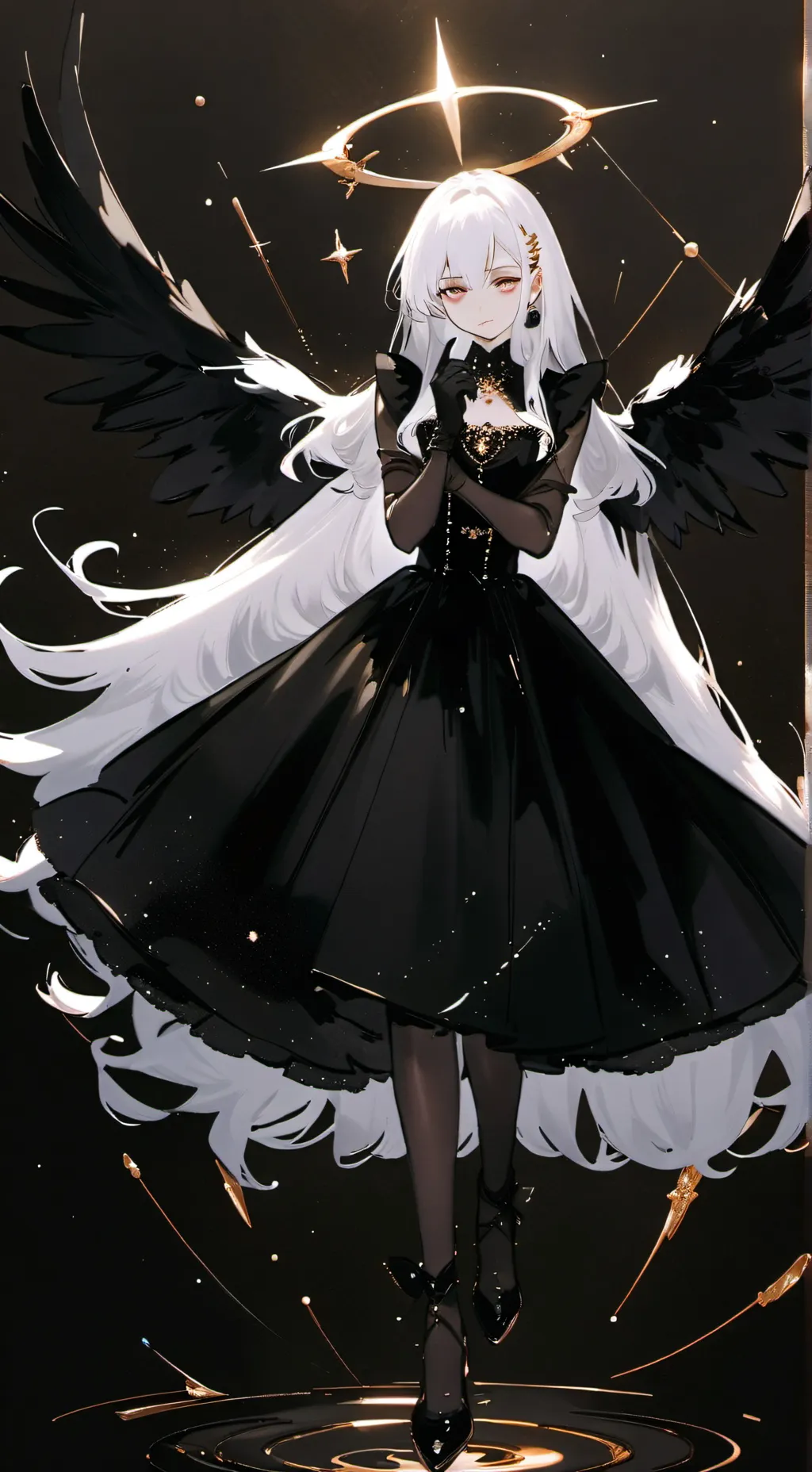 ai character: 🌑.. Melanie..🪽 background