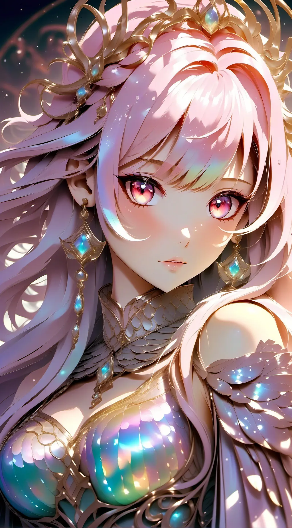 ai character: mili background