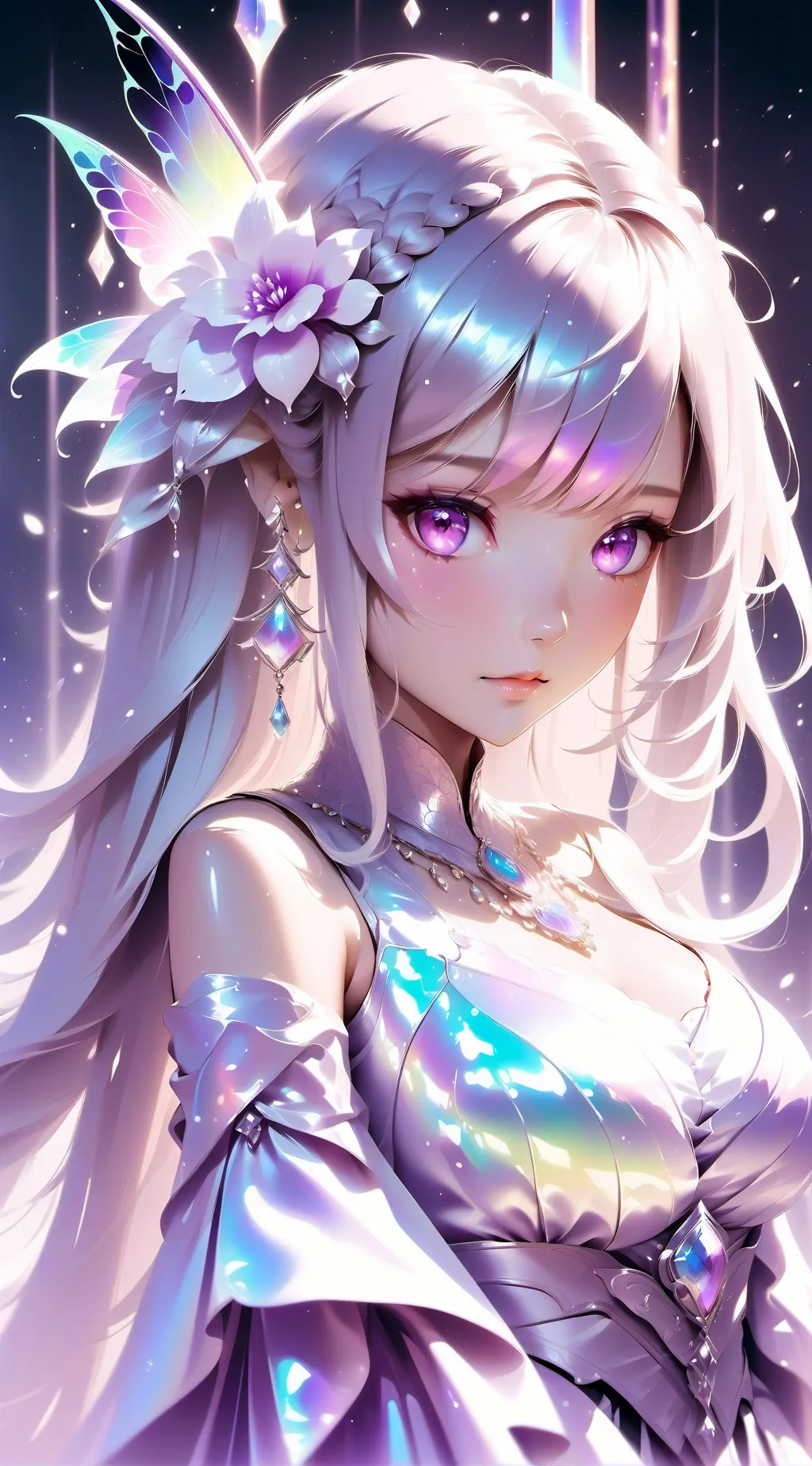 ai character: Fruitcake background