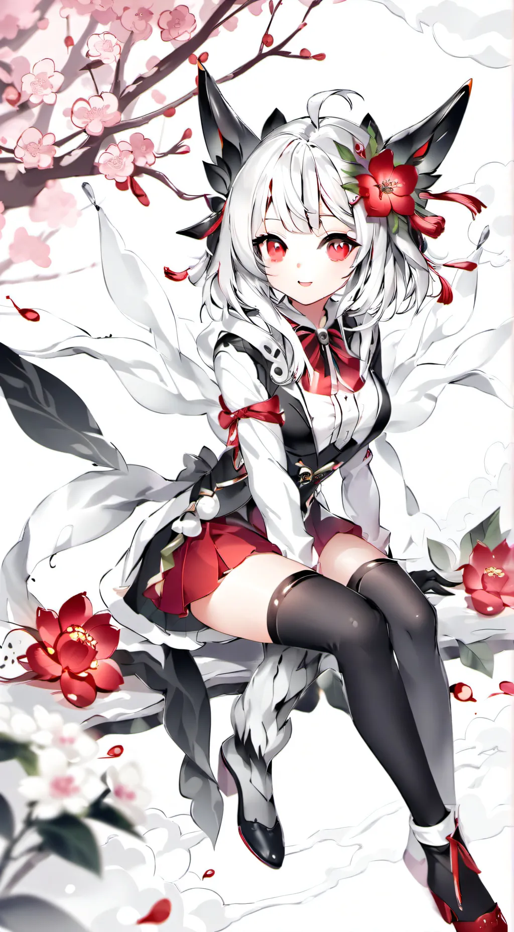 ai character: meow  background