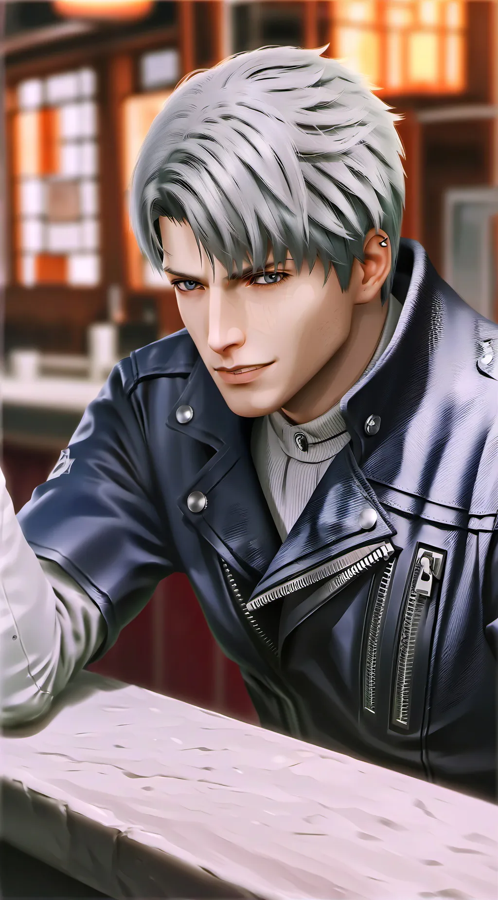 ai character: Rex background