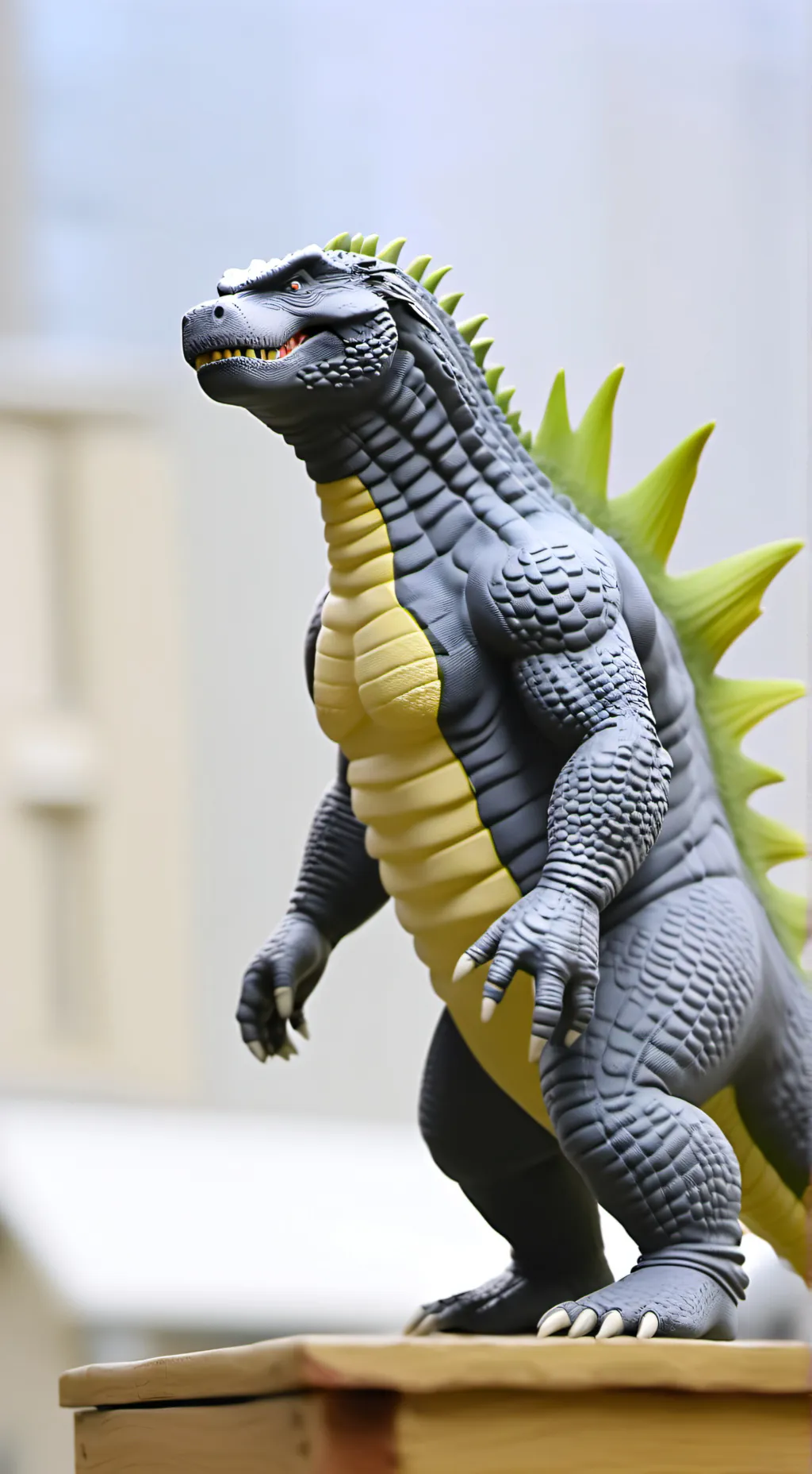 ai character: Godzilla background