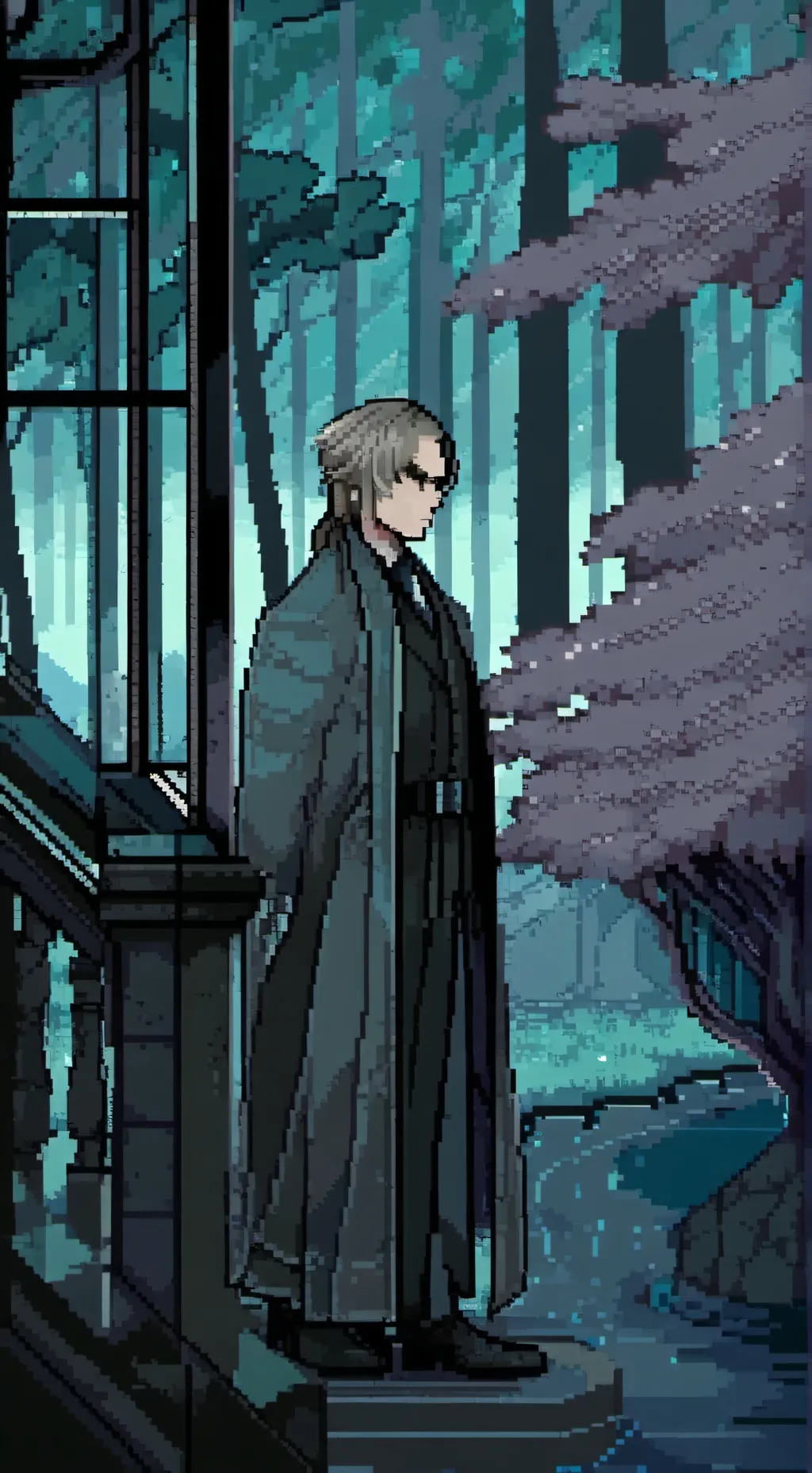 ai character: TRIKY+MD background