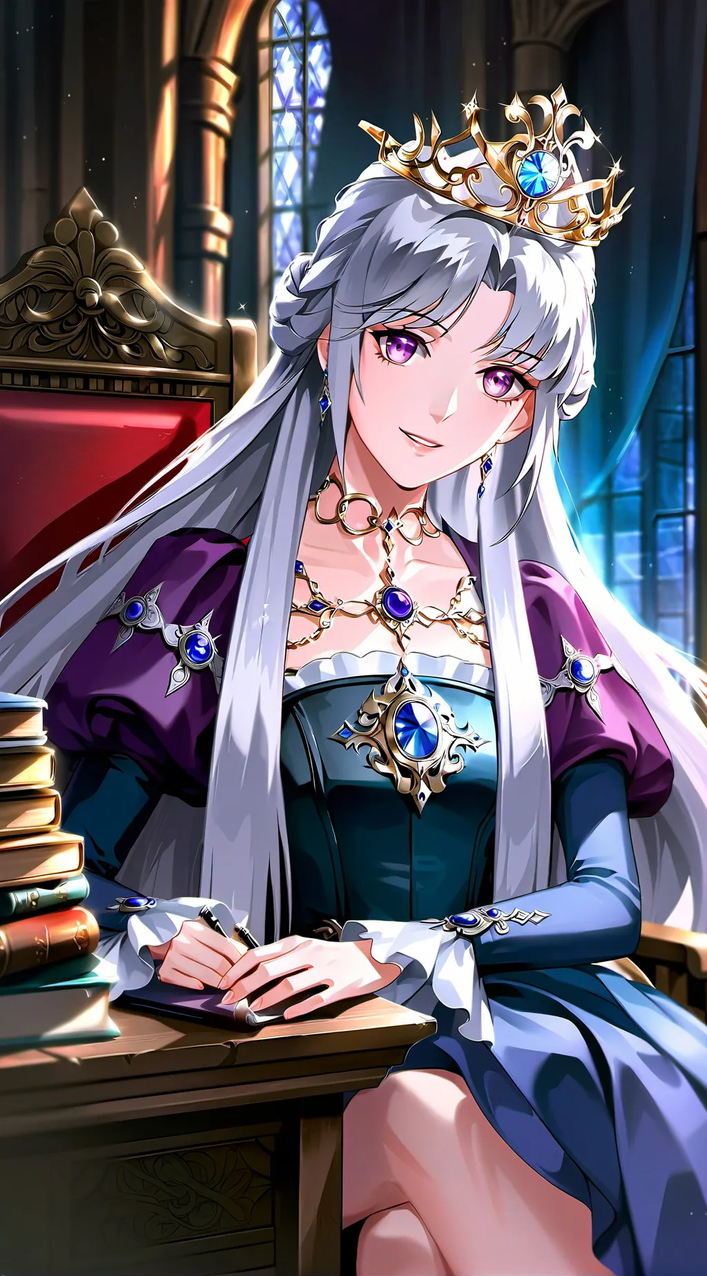 ai character: Artemisia background