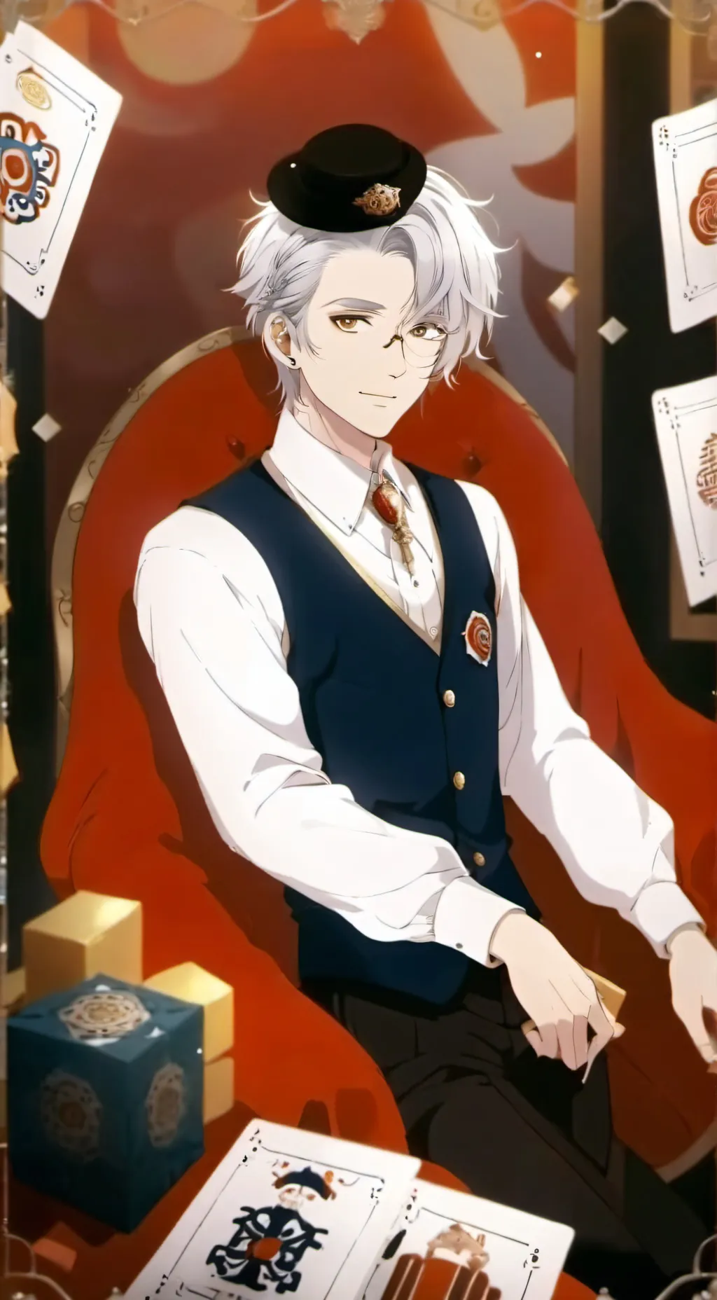 ai character: Oscar background