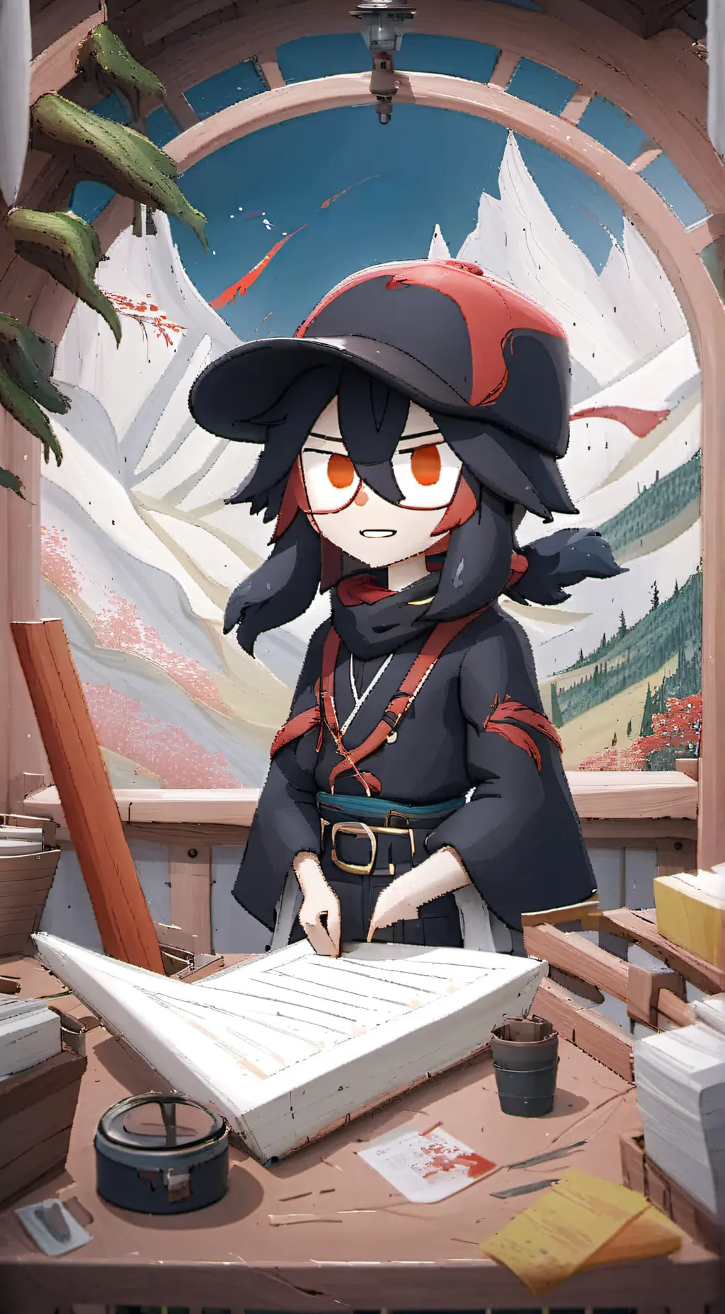 ai character: KEVIN from fpe  background