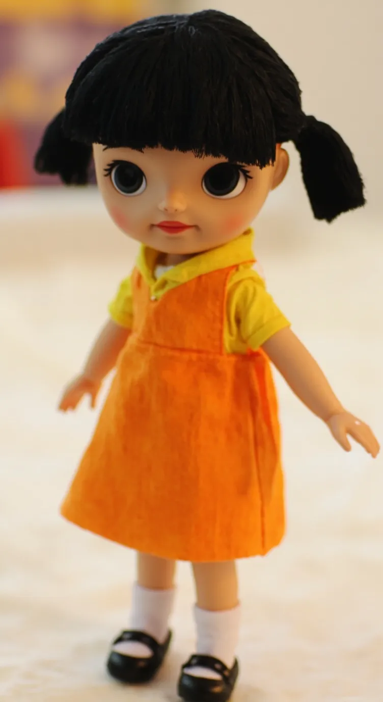 ai character: squid game. game 1 background