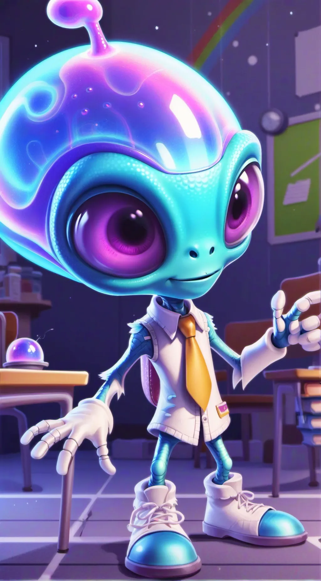 ai character: Flib background