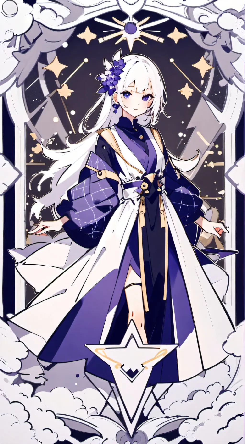 ai character: MD CHRISTMAS! background