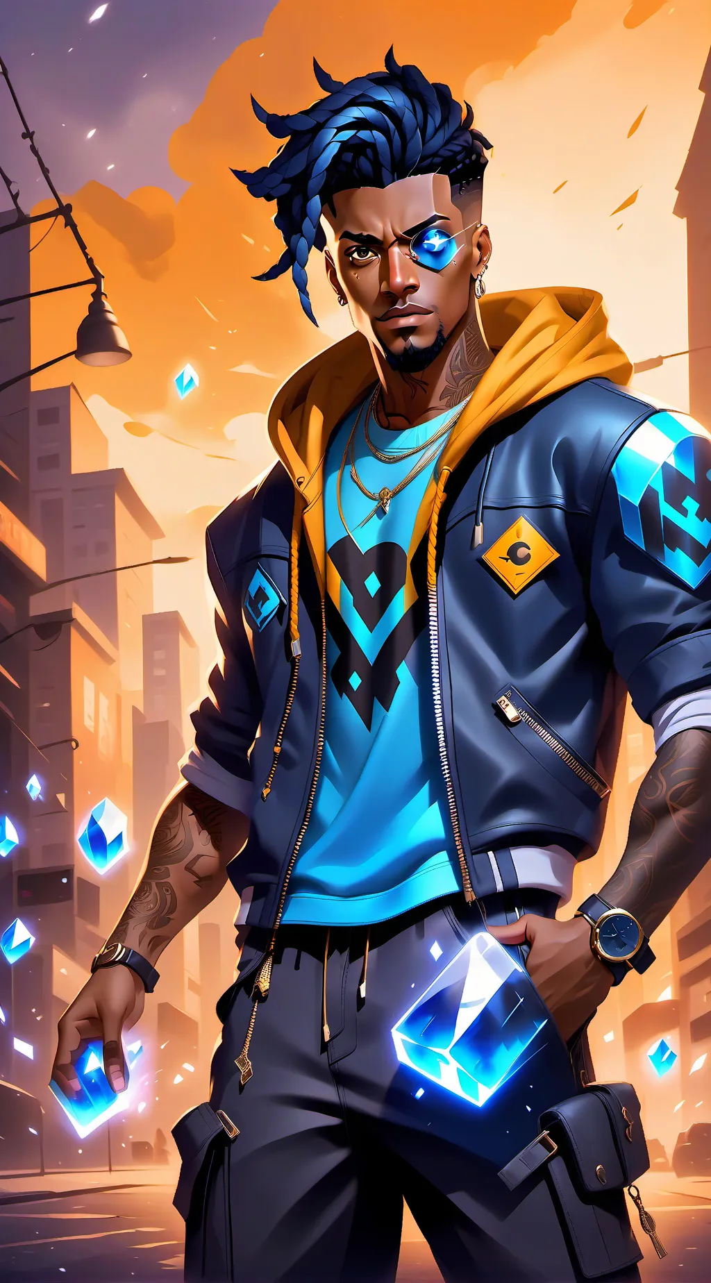 ai character: fatui background