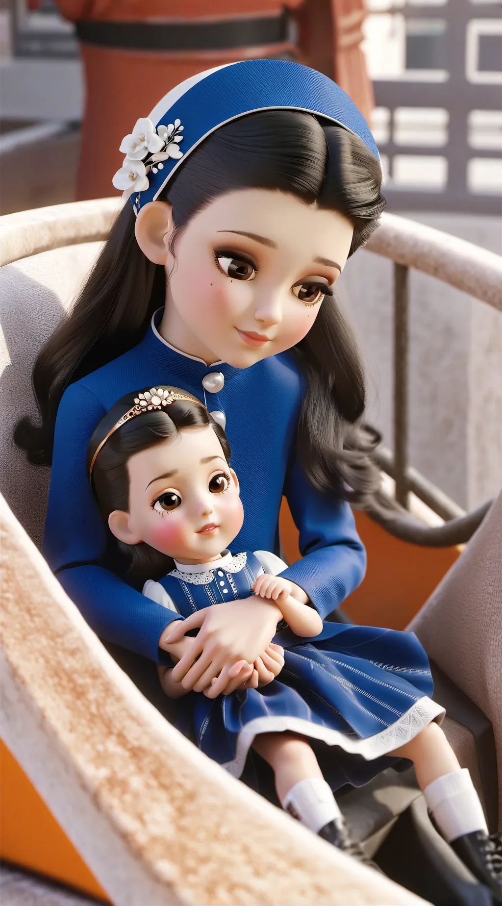 ai character: Vivian and Nikki background