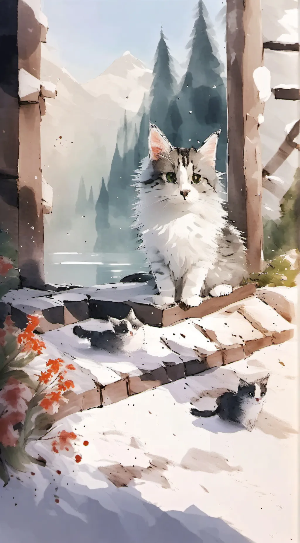 ai character: your cat background