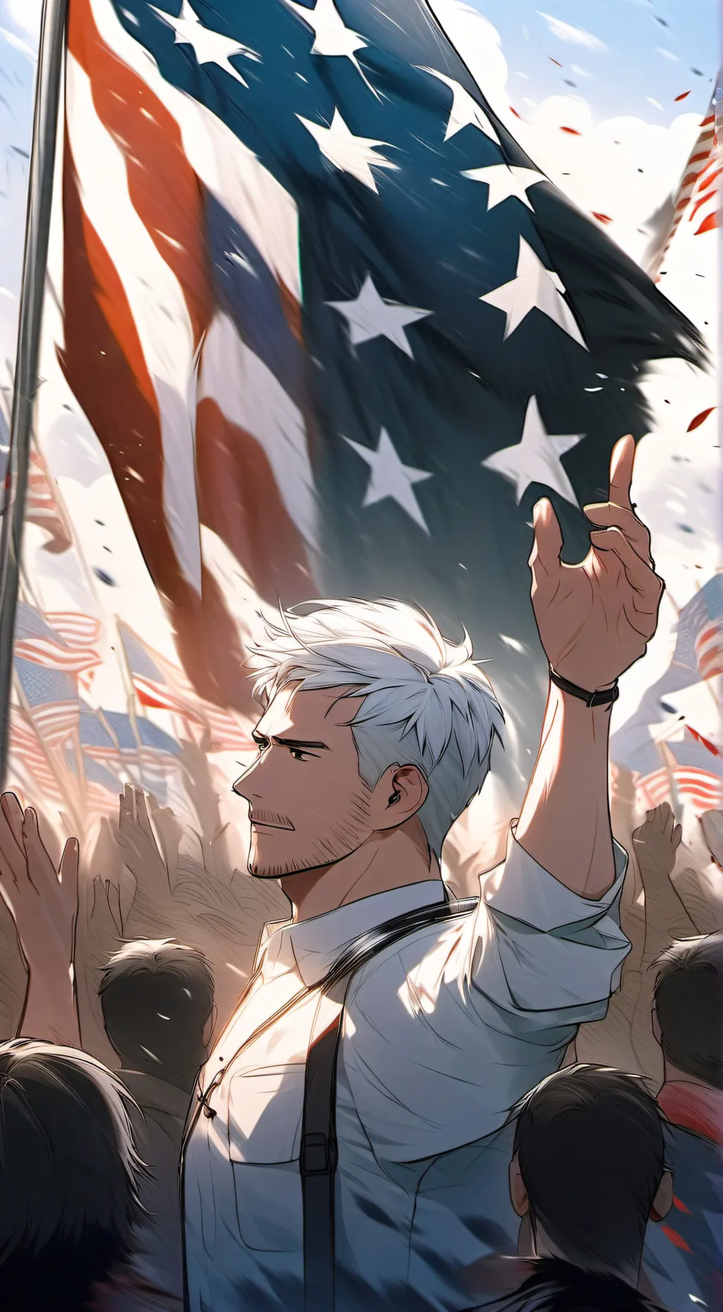 ai character: Political Sim background