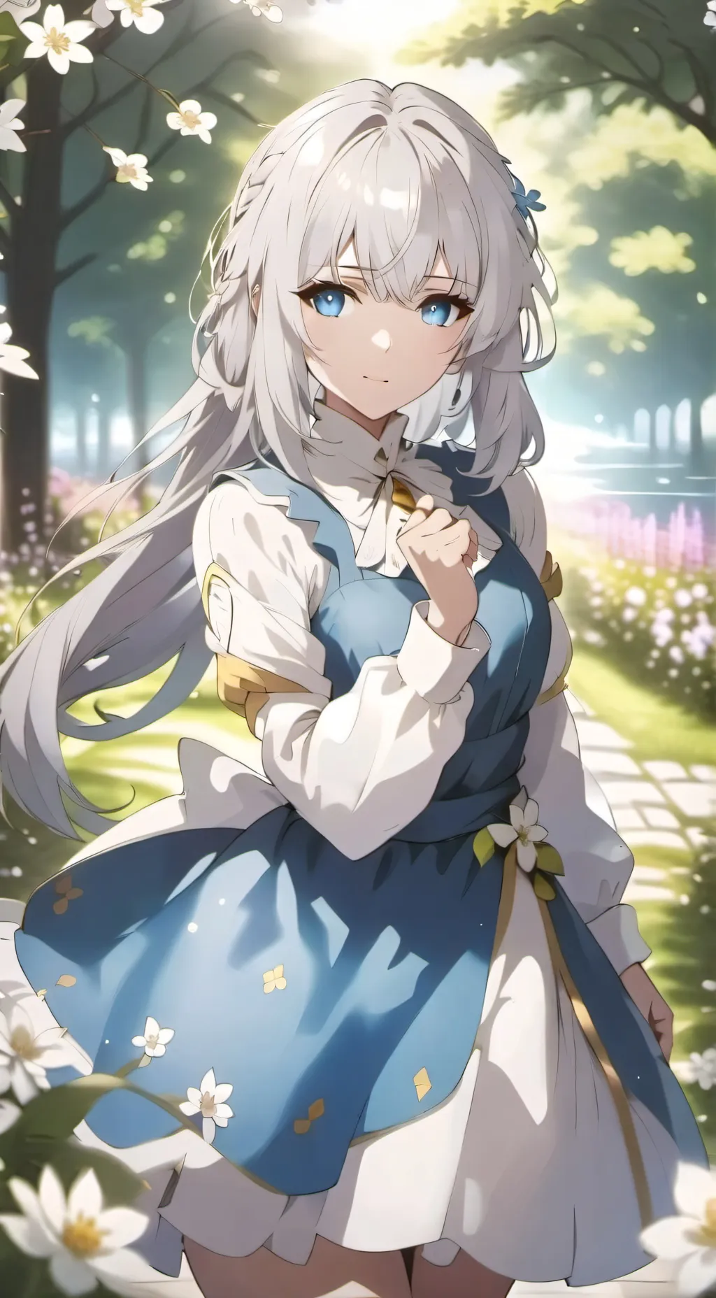 ai character: Elise defauller background