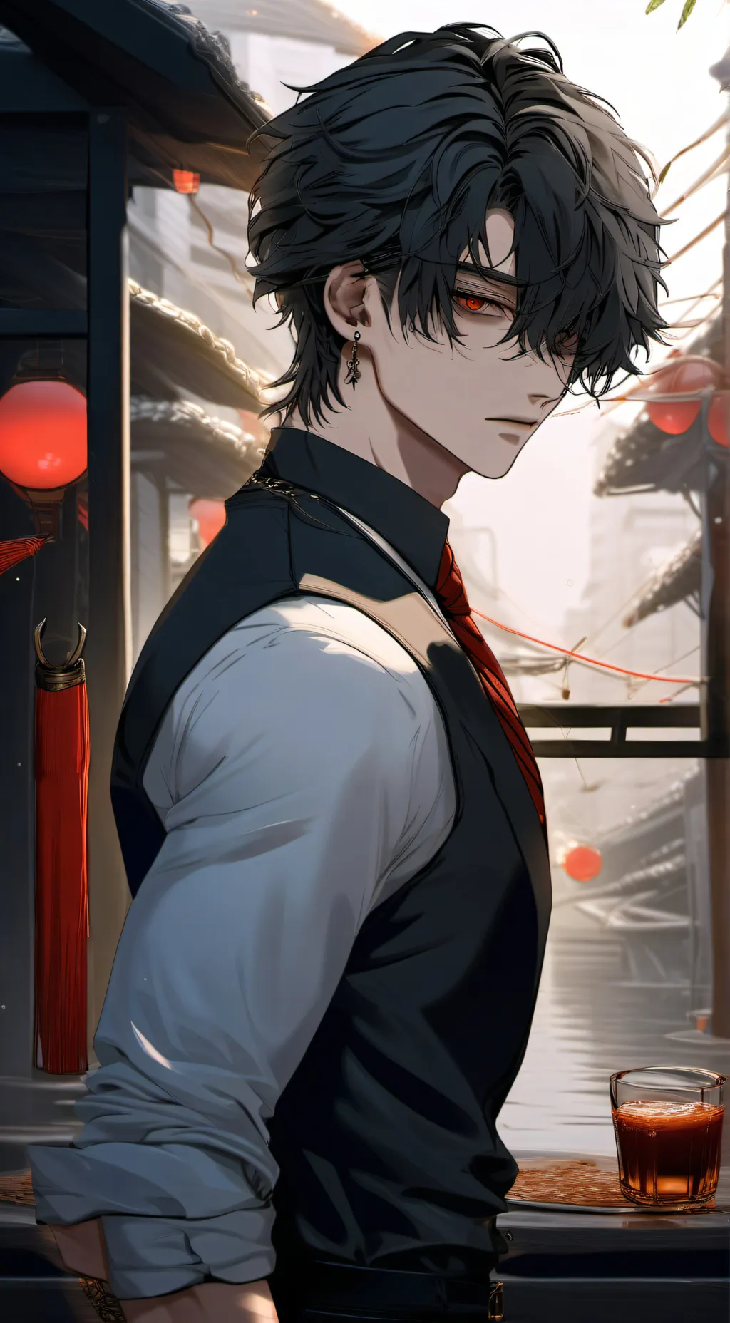 ai character: Aron background