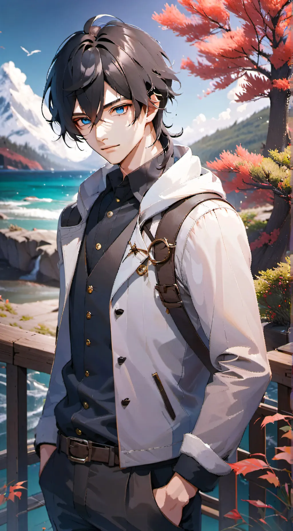 ai character: Ethan  background