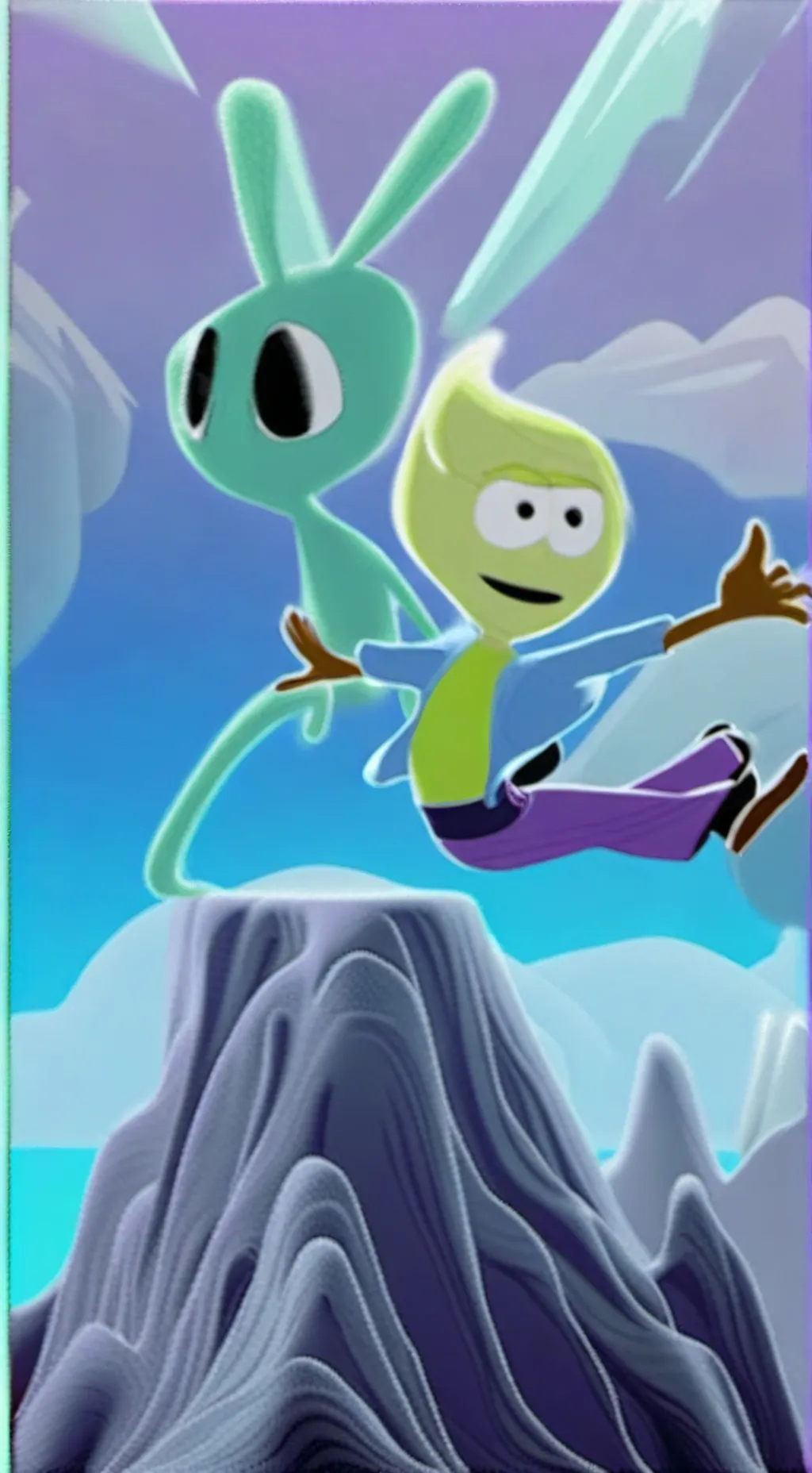 ai character: Connie and looey background