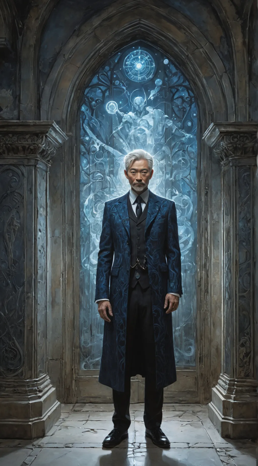 ai character: Adrian background