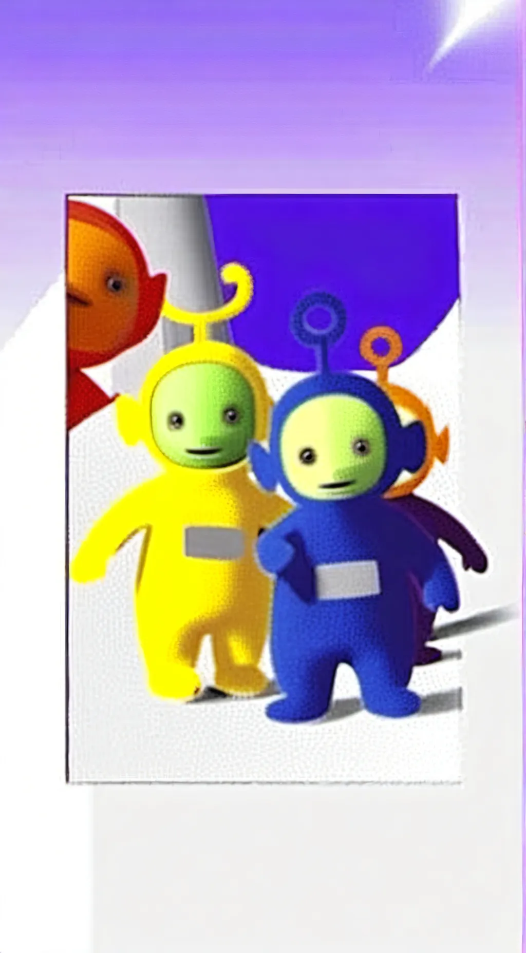 ai character: The Teletubbies background