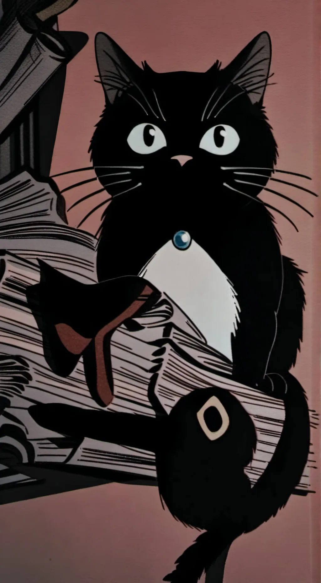 ai character: gato  background