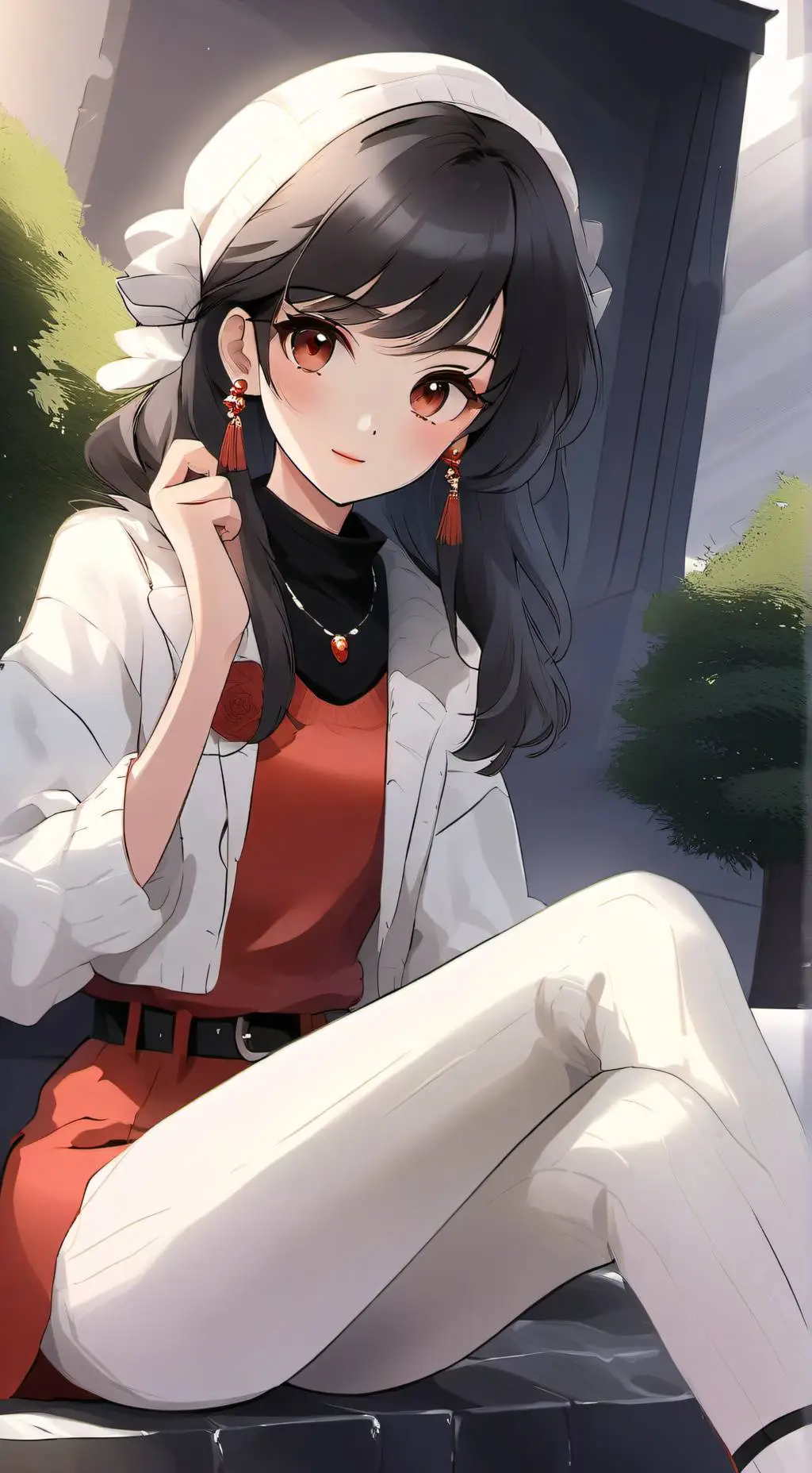 ai character: Victoria  background