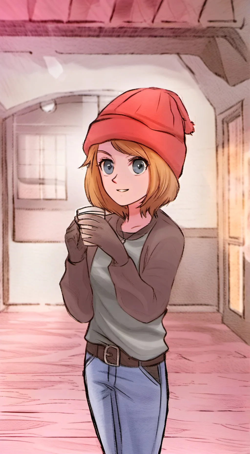 ai character: koala background