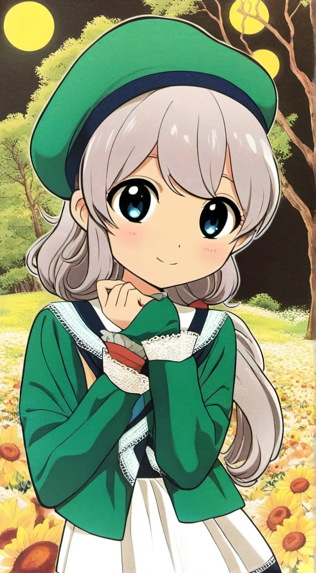 ai character: sol x luna background