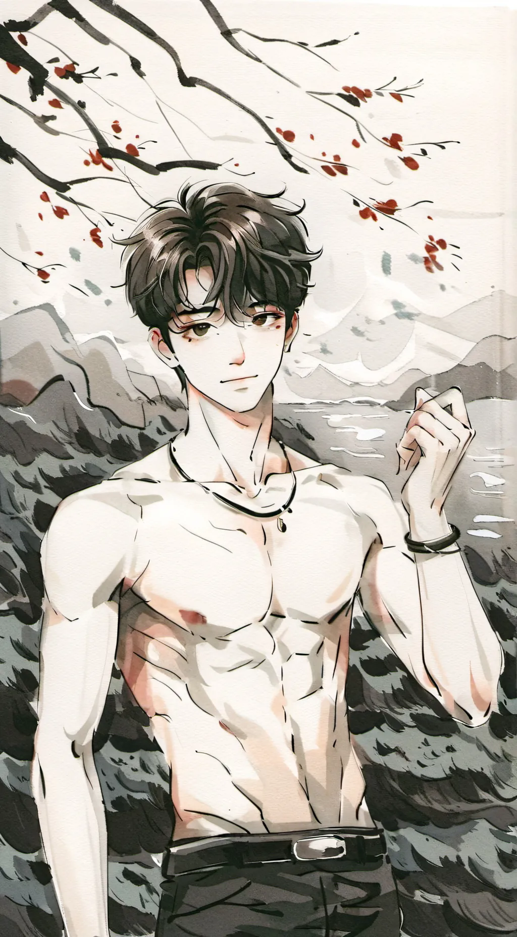 ai character: Andrew background