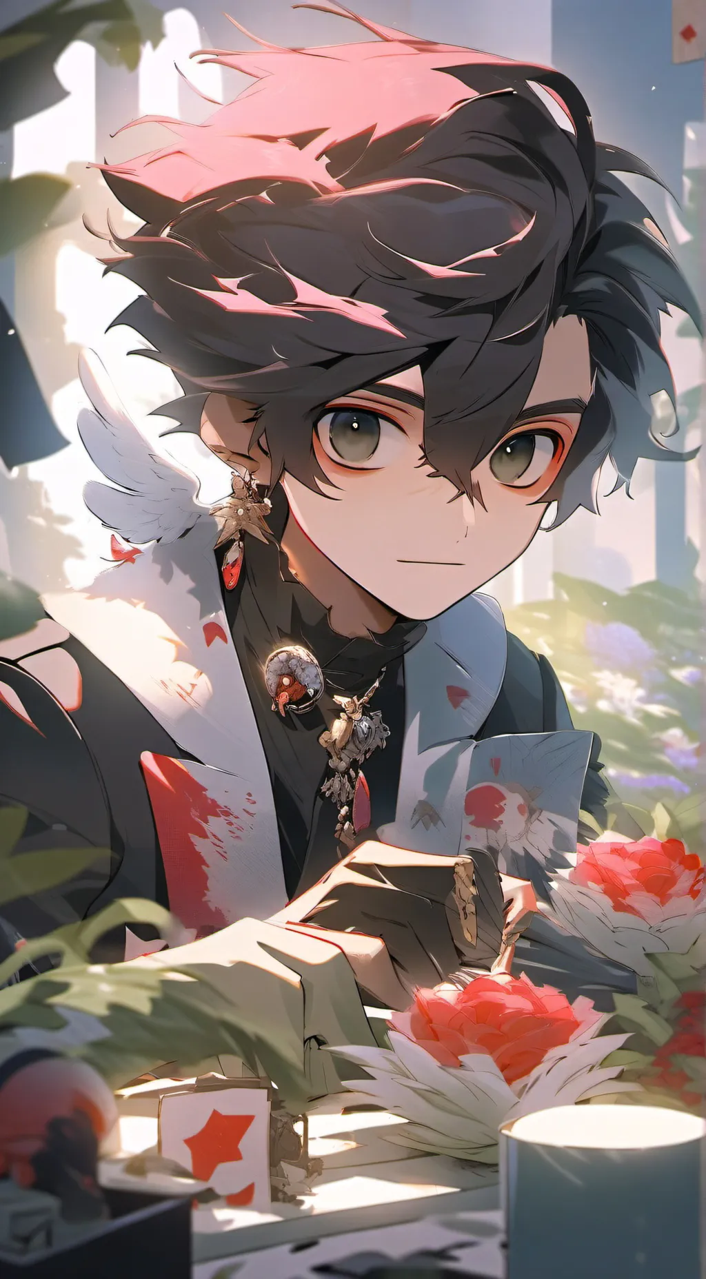 ai character: adamsapple background